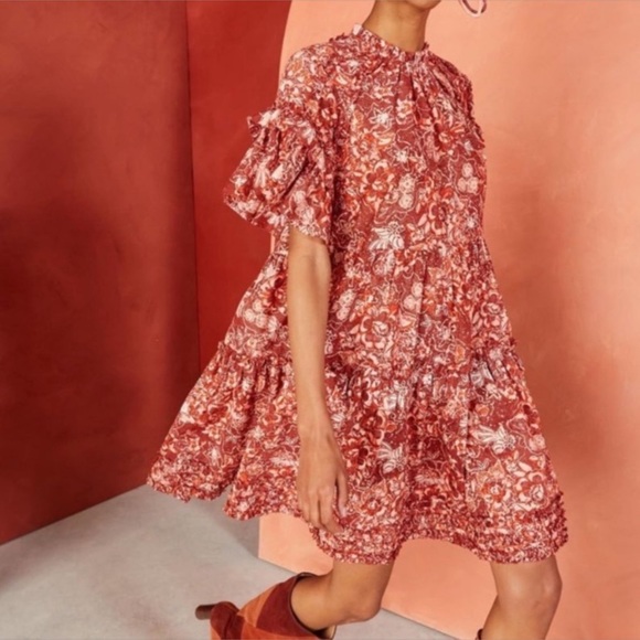 Ulla Johnson Fawn Mini Dress Sz XS/0 - Picture 2 of 6